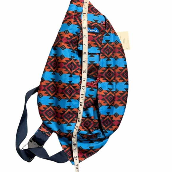 NEW KAVU Rope Sling Bag Aztec Navajo Print - Picture 5 of 10